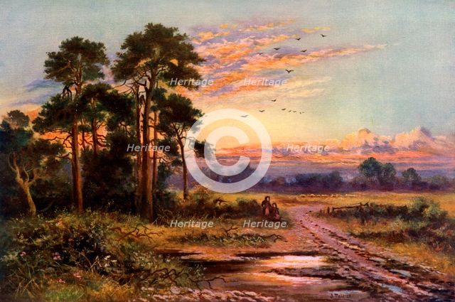 'Autumn Sunset', 1911-1912.Artist: J Maurice