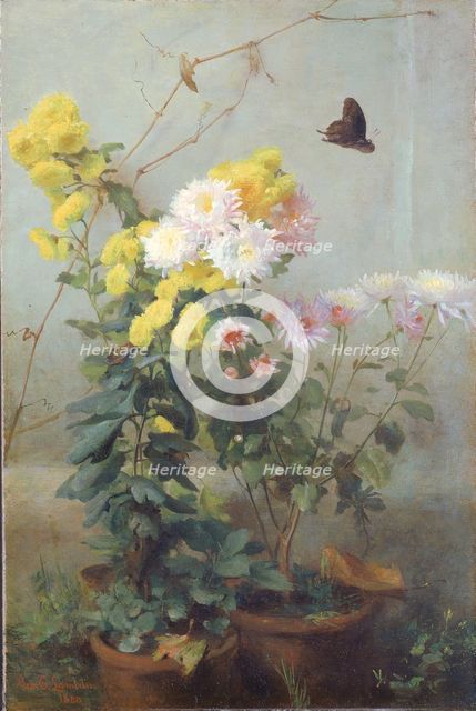 Autumn Sunshine, 1880. Creator: George Cochran Lambdin.