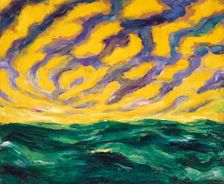 Autumn Sea XVI, 1911. Creator: Nolde, Emil (1867-1956)