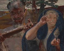 Autumn Song, 1906. Creator: Jacek Malczewski
