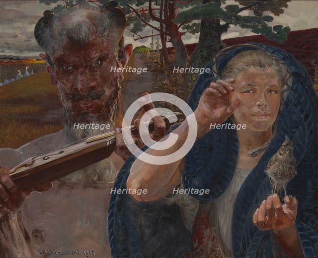 Autumn Song, 1906. Creator: Jacek Malczewski.