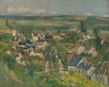 Auvers, Panoramic View, 1873/75. Creator: Paul Cezanne