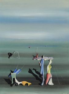 Aux Aguets le jour, 1939. Creator: Yves Tanguy