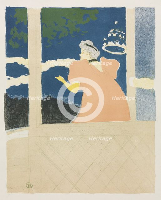 Aux Ambassadeurs, 1894. Creator: Henri de Toulouse-Lautrec (French, 1864-1901).