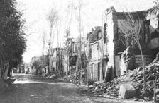 Aux armees russes d'Asie; Etat actuel de Van: toutes les rues sont dans le meme etat 1916. Creator: Unknown