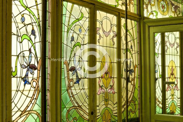 Aux Caprices du Bailli, 75 Rue de Bailli, Brussels, Belgium, (1904), c2014-2017. Artist: Alan John Ainsworth.