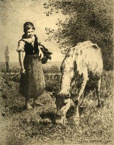 Aux Champs 1903. Creator: Unknown