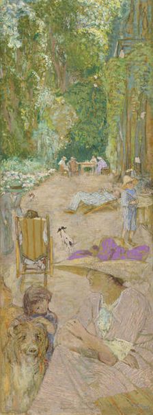 Aux Pavillons à Cricqueboeuf, 1911. Creator: Vuillard, Édouard (1868-1940)