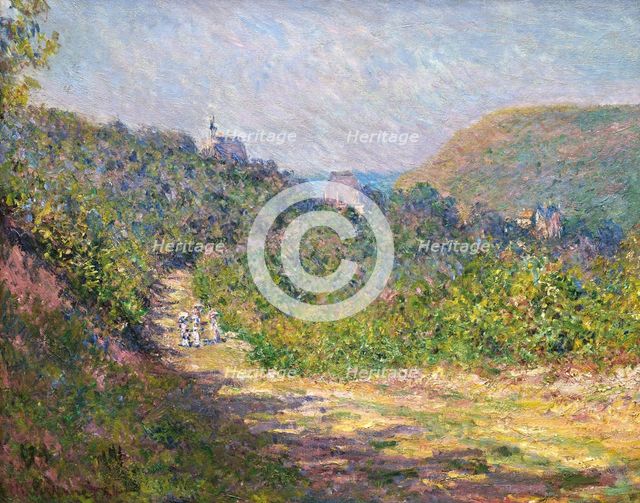 Aux Petites-Dalles, 1884. Creator: Monet, Claude (1840-1926).