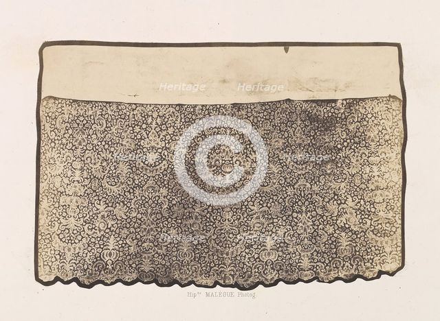 Aube en Dentelle, Appartenant au Couvent de la Visitation, 1857. Creator: Hippolyte Malègue.