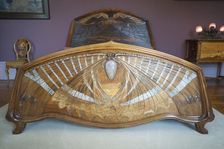 Aube et Crepuscule bed, 1904, (c2014-2017). Artist: Alan John Ainsworth