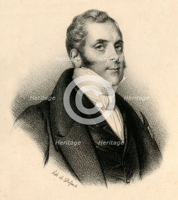 'Auber', (1782-1871), c1830. Creator: Francois-Seraphin Delpech.