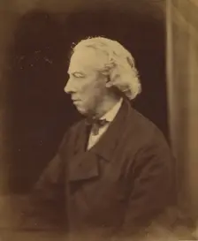 Aubrey de Vere, 1866-68. Creator: Julia Margaret Cameron