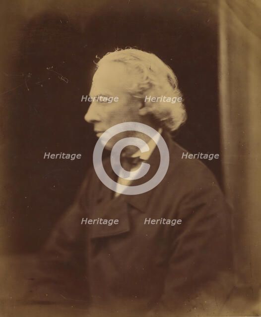 Aubrey de Vere, 1866-68. Creator: Julia Margaret Cameron.