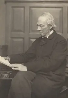 Aubrey de Vere, 1880s-1890s. Creator: Frederick Hollyer