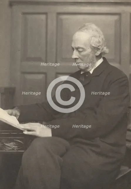 Aubrey de Vere, 1880s-1890s. Creator: Frederick Hollyer.