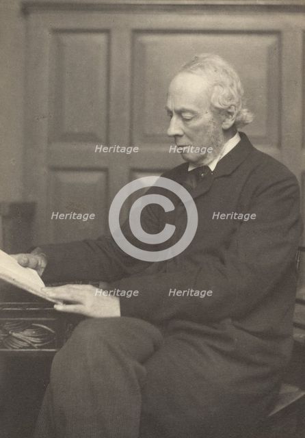 Aubrey de Vere, 1880s-1890s. Creator: Frederick Hollyer.