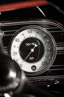 Auburn 852 SC Speedster 1936. Artist: Simon Clay