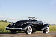 Auburn 852 SC Speedster 1936. Artist: Simon Clay