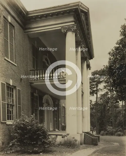 Auburn, Natchez, Adams County, Mississippi, 1938. Creator: Frances Benjamin Johnston.