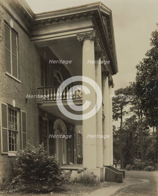 Auburn, Natchez, Adams County, Mississippi, 1938. Creator: Frances Benjamin Johnston.
