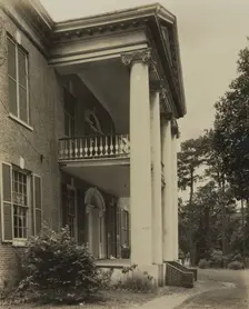 Auburn, Natchez, Adams County, Mississippi, 1938. Creator: Frances Benjamin Johnston