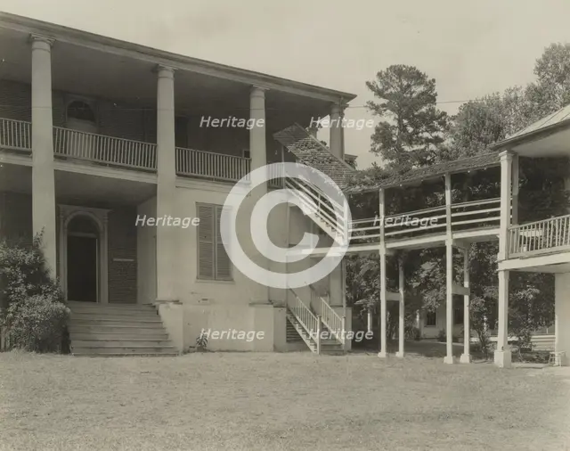 Auburn, Natchez, Adams County, Mississippi, 1938. Creator: Frances Benjamin Johnston.