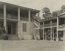 Auburn, Natchez, Adams County, Mississippi, 1938. Creator: Frances Benjamin Johnston