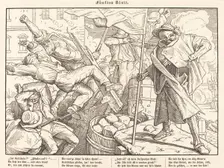 Auch ein Todtentanz V, 1849. Creator: Alfred Rethel