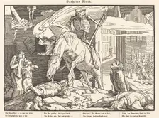 Auch ein Todtentanz VI, 1849. Creator: Alfred Rethel