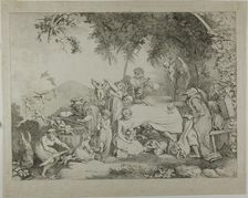 Auction of the Cupids, 1799. Creator: Johann Heinrich Ramberg
