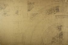 Auditorium Building, Chicago, Illinois, Lobby Details, c. 1887. Creator: Adler & Sullivan