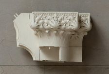 Auditorium Building: Column Capital and Portion of a Frieze, 1887-89. Creator: Adler & Sullivan