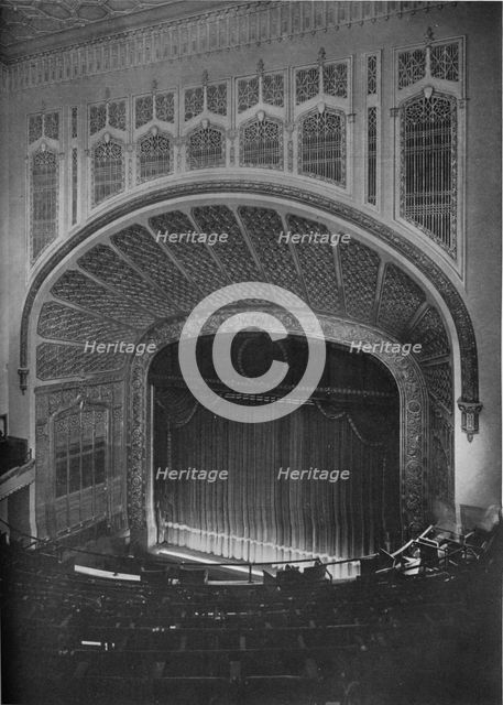 Auditorium, California Theatre, San Francisco, California, 1922. Artist: Unknown.
