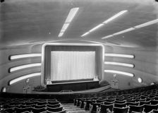 Auditorium of the Odeon, Claremont Road, Surbiton, London, c1934. Artist: J Maltby
