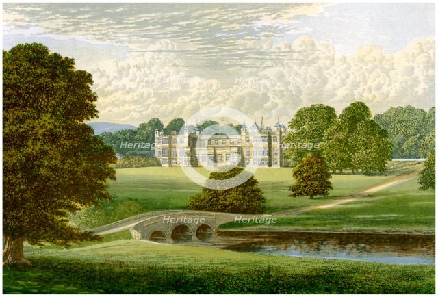 Audley End, Essex, home of Lord Braybrooke, c1880. Artist: Unknown