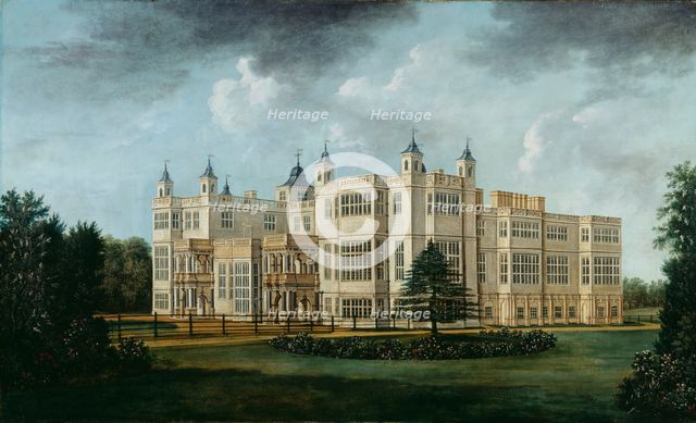 Audley End House, Saffron Walden, Essex, 18th century. Artist: William Tomkins.