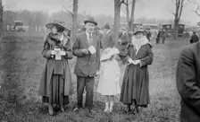Audrey Hoffman, Norrie Sellar and wife Sybil Katherine Sherman Sellar, between c1915 and c1920. Creator: Bain News Service
