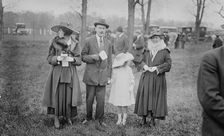 Audrey Hoffman, Norrie Sellar and wife Sybil Katherine Sherman Sellar, between c1915 and c1920. Creator: Bain News Service