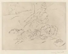 Auf dem Lande (In the Country), 1912. Creator: Lovis Corinth
