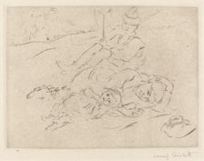 Auf dem Lande (In the Country), 1912. Creator: Lovis Corinth