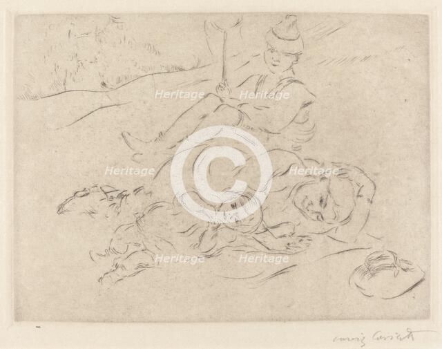 Auf dem Lande (In the Country), 1912. Creator: Lovis Corinth.