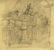 Auf Reisen mid-late 19th century, (c1924). Creator: Carl Spitzweg