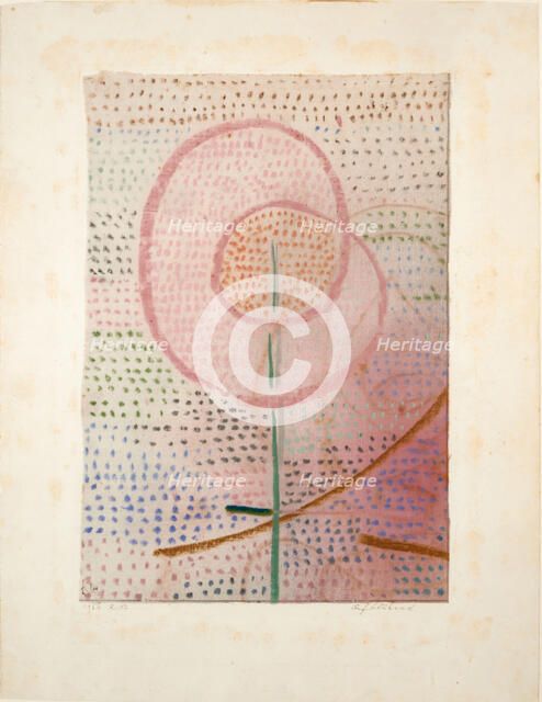 Aufblühend, 1934. Creator: Klee, Paul (1879-1940).