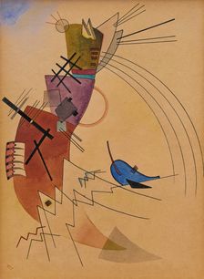 Aufstieg (Ascent), 1924. Creator: Vassily Kandinsky