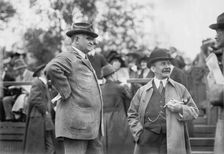 Aug. Belmont & Paul Cravath, (1912?). Creator: Bain News Service