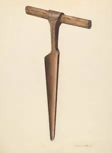 Auger, 1938. Creator: Herman O. Stroh