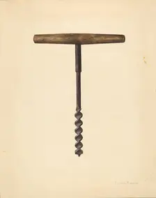 Auger, c. 1938. Creator: Alfonso Moreno