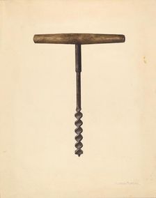 Auger, c. 1938. Creator: Alfonso Moreno