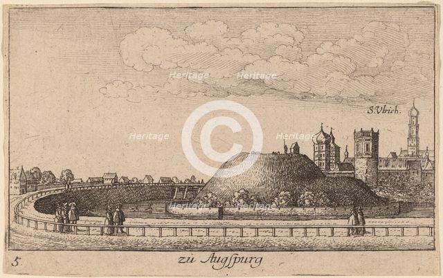 Augsburg, 1635. Creator: Wenceslaus Hollar.